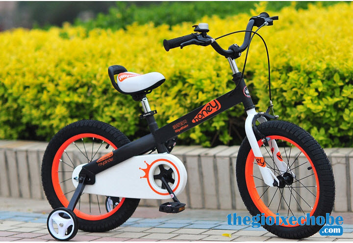 Xe đạp trẻ em RoyalBaby Honey RB-15H màu đen