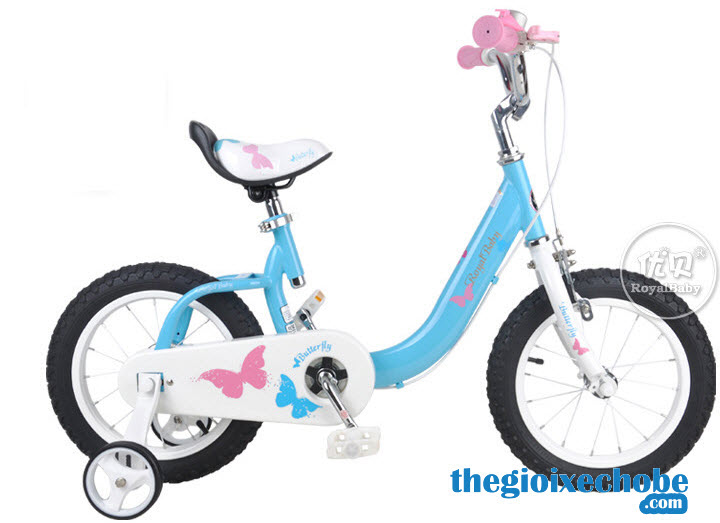 Xe đạp trẻ em RoyalBaby ButterFly RB-19 màu xanh