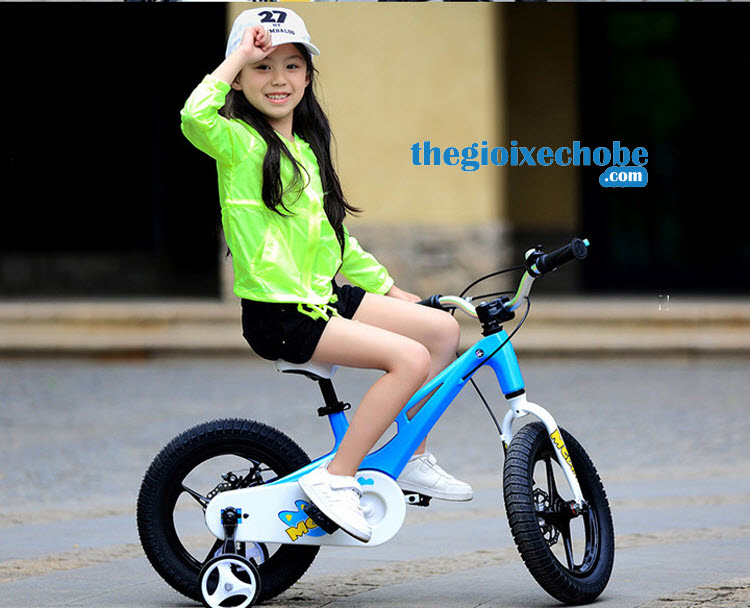 Xe đạp trẻ em RoyalBaby MgDino RB-21 màu xanh