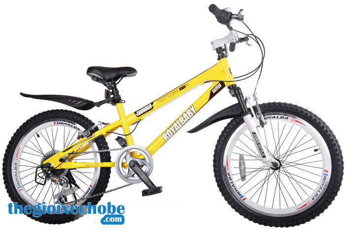 Xe đạp trẻ em RoyalBaby FreeStyle 20B-6S màu vàng