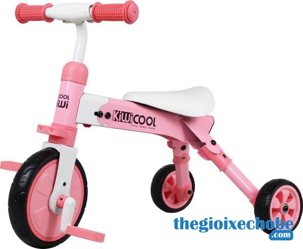 Xe đạp 3 bánh trẻ em AH-003 màu hồng