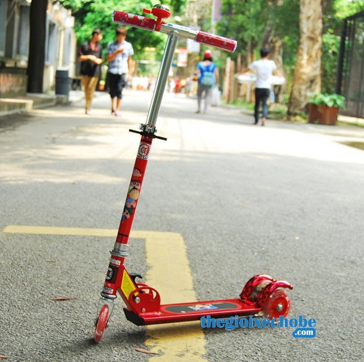Xe trượt Scooter trẻ em -2009S màu đỏ