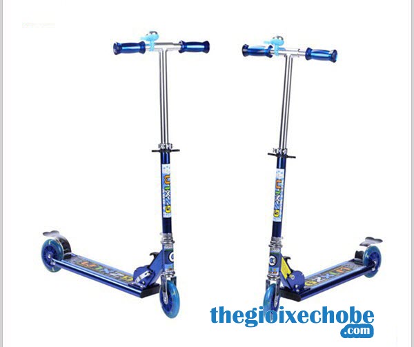 Xe trượt Scooter trẻ em -2001S màu xanh