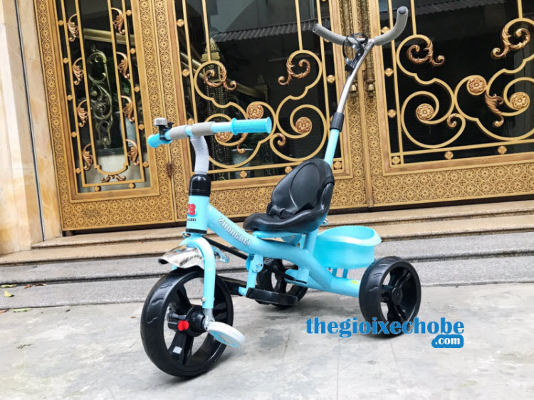 Xe đạp 3 bánh trẻ em 669 có cần đẩy 
