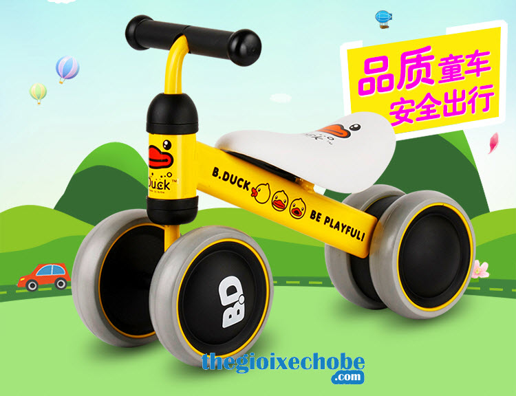 Xe thăng bằng cho bé YBE-9988 màu vàng