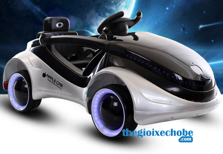 Xe ô tô điện trẻ em MG-158 màu trắng