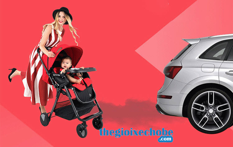 Xe đẩy trẻ em Baobaohao QK1 xe gập gọn tiện lợi đi du lịch