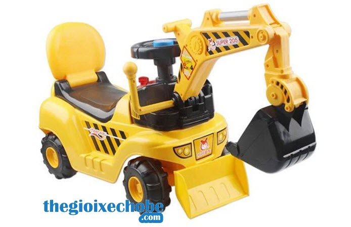 Xe cần cẩu máy xúc máy ủi cho bé WJ-118