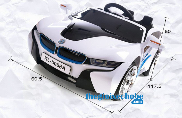 Kích thước xe ô tô điện trẻ em KL-5068 