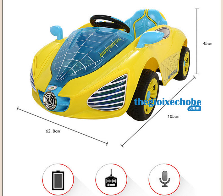 Kích thước xe ô tô điện trẻ em YH - 99159 