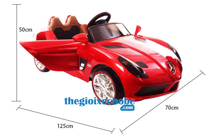 Kích thước xe ô tô điện trẻ em OZB-8888
