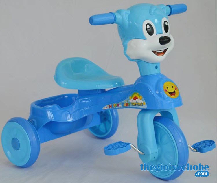 Xe ba bánh trẻ em A11-A màu xanh dương