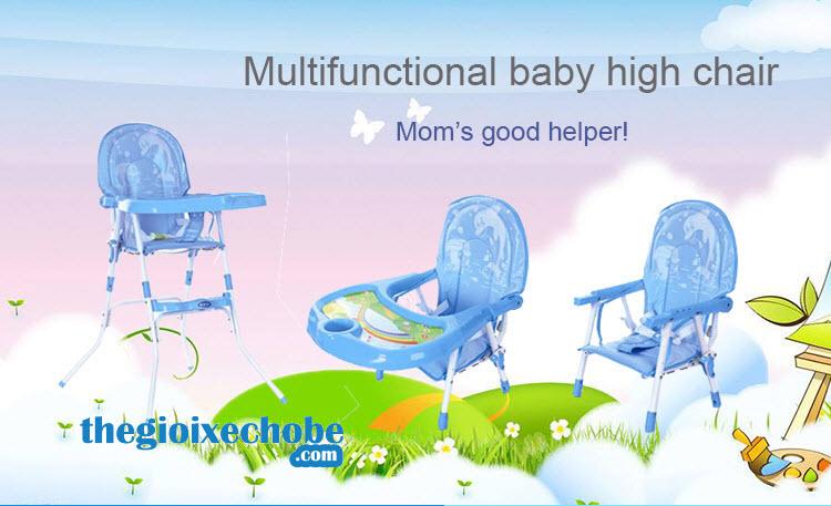 Ghế tập ăn cho bé 217 điều chỉnh các nấc