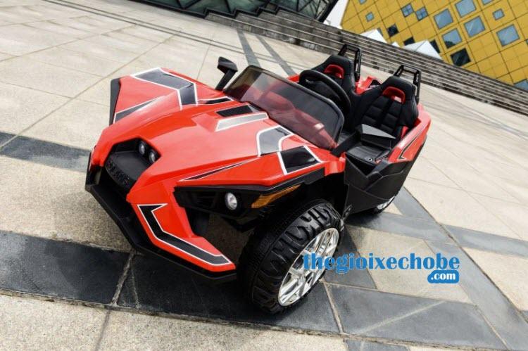 Xe ô tô điện trẻ em Mpappe-JC 888 màu đỏ