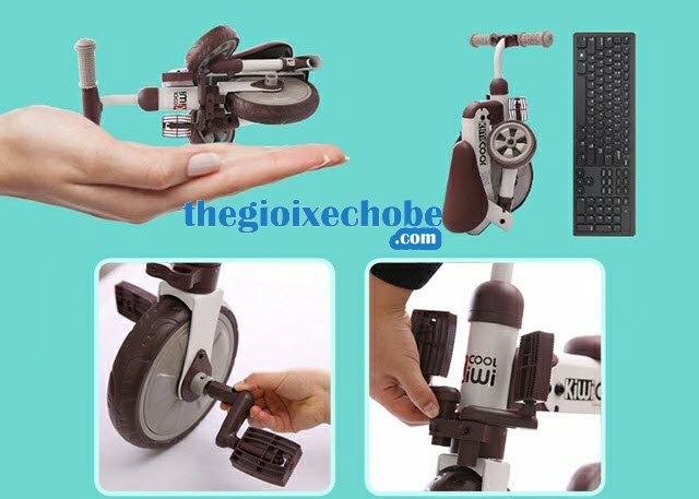 các chi tiết của xe đạp 3 bánh trẻ em AH-003 có thẻ gấp gọn lại các chi tiết của xe đạp 3 bánh trẻ em AH-003 có thẻ gấp gọn lại