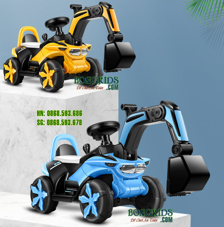 Xe cần cẩu điện trẻ em KT6188 Xe cần cẩu điện trẻ em KT6188