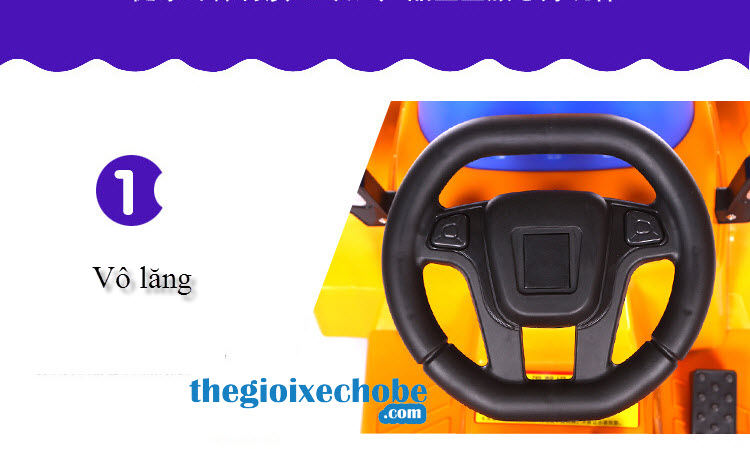 Xe cần cẩu cho bé 518 Xe cần cẩu cho bé 518