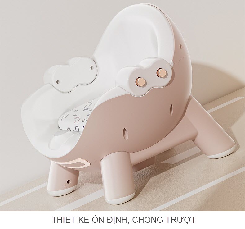 Ghế ăn dặm đa năng 3 in 1 cao cấp 616 cho bé 6-48 tháng