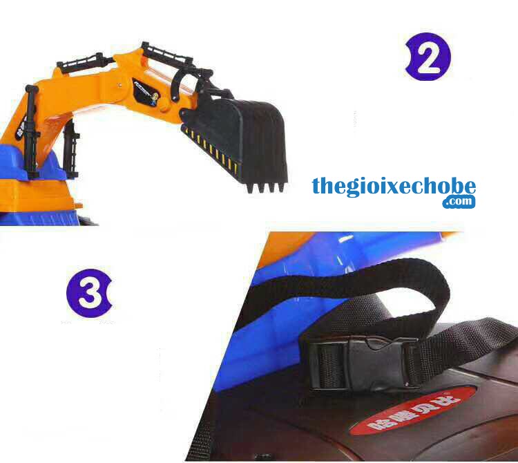 Xe cần cẩu cho bé 518 Xe cần cẩu cho bé 518