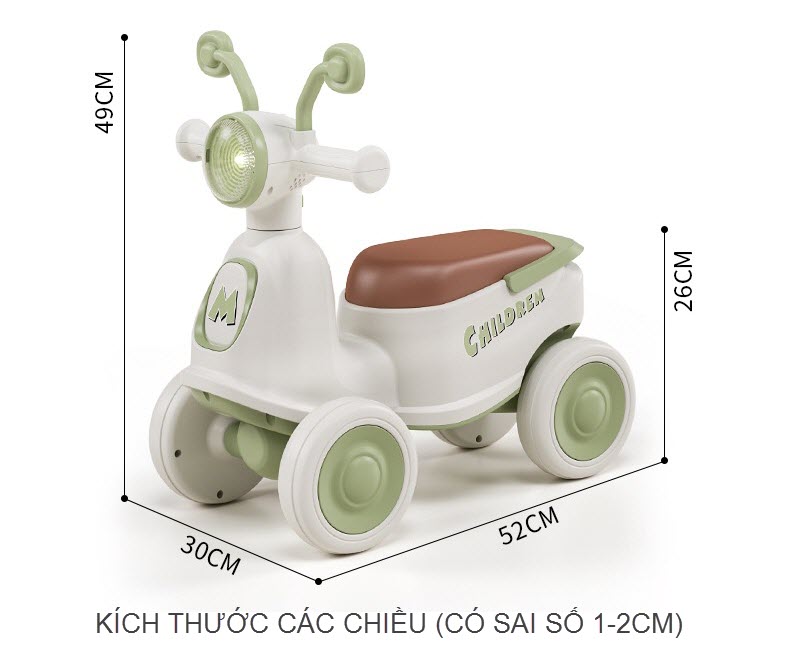Xe máy chòi chân 818 cho bé 1-3 tuổi