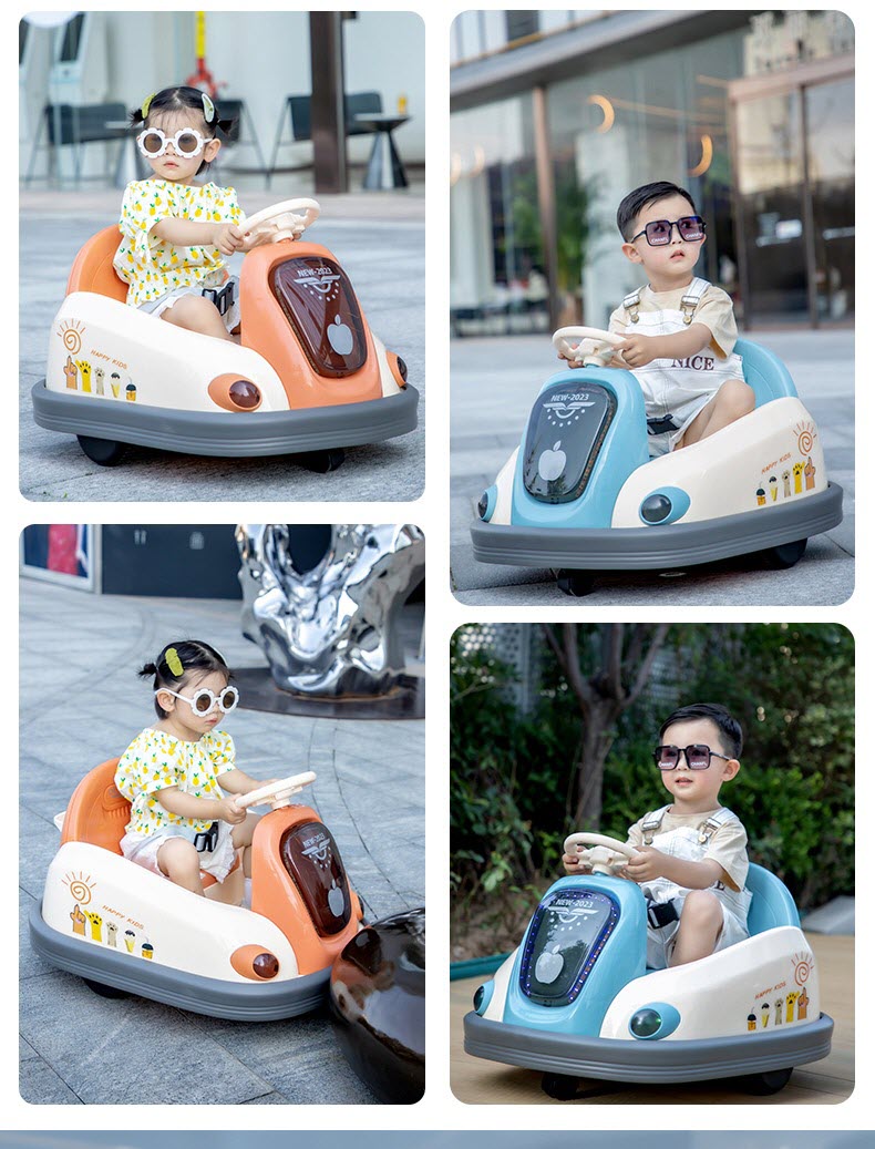 Xe điện đụng xoay 360 cho bé 1-6 tuổi
