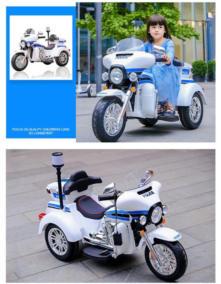 Xe máy điện trẻ em SMT-111 màu đen