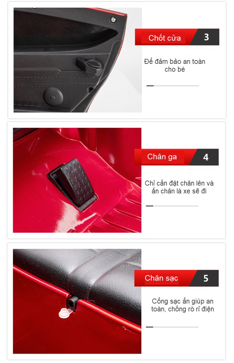 Xe ô tô điện trẻ em 1 chỗ ngồi hzbb966