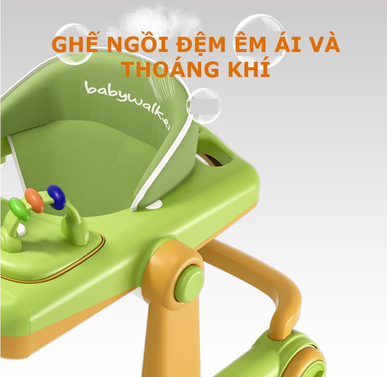 Xe tập đi cho bé 6-18 tháng
